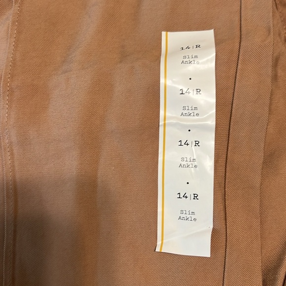 Brown 14R slim leg pant - Picture 5 of 12